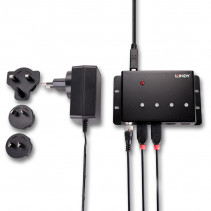 USB Hub - LINDY 4 Prievadų USB 3.0 Metalinis Hub 5Gbps su Montavimo Laikikliais