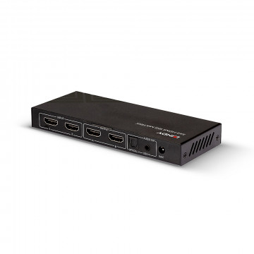 AV Jungiklis - LINDY 2x2 HDMI 18G Matrix Sujungimas ir Perjungimas, 4096x2160@60Hz, Juodas