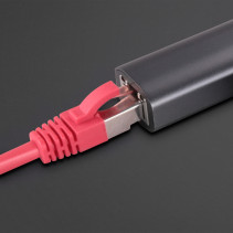 Adapteris - LINDY USB 3.2 Gen 2 Type C Hub, 3 Prievadų su Gigabit Ethernet