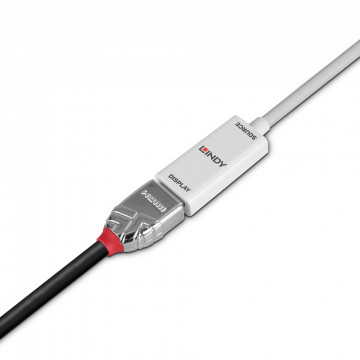 Adapteris - LINDY Mini DisplayPort 1.2 į HDMI 4K Pasyvus Adapteris Konverteris, 30Hz, 10.8Gbps, Baltas