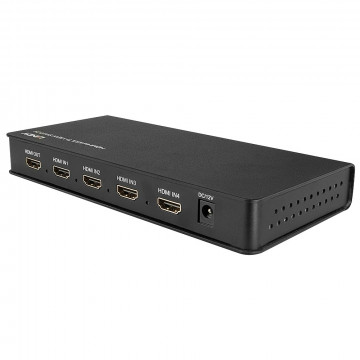 HDMI Jungiklis - LINDY 4 Prievadų HDMI Multi-View Jungiklis 1080p 60Hz 4,95 Gbps