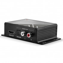 Garso Ištraukiklis - LINDY HDMI 4K60 Garso Ištraukiklis 18Gbps HDCP 2.2 Metalinis Korpusas