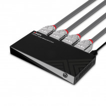 HDMI Jungiklis - LINDY 3 Prievadų HDMI 8K60 Jungiklis 8K60 7680x4320 HDMI 2.1 Nuotolinio Valdymo Pultas