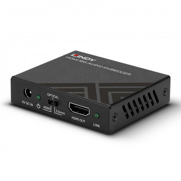 Audio Embedder - LINDY HDMI 18G Audio Embedder 3840x2160@60Hz 24-bit/192KHz