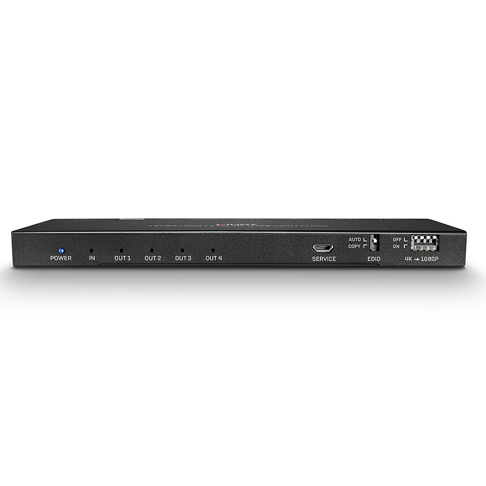 Adapteris - 4 Port HDMI 2.0 4096x2160@60Hz Audio Extractor