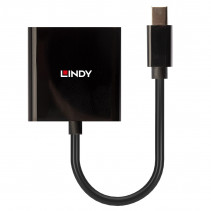 Adapteris - LINDY Mini DisplayPort į DVI Aktyvus Adapteris, 1920x1200@60Hz, 160mm, Juodas