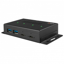 USB Hub - LINDY 4 Port USB 3.2 Gen 2 Type C Metalinis Hub, 10 Gbps