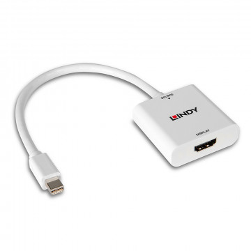 Adapteris - Mini DisplayPort į HDMI Keitiklis 1920x1080@60Hz HDCP 1.4/2.2