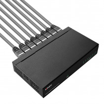 Komutatorius - LINDY 8 prievadų Gigabit Ethernet darbalaukio jungiklis nevaldomas, 10/100/1000Mbps prievadai