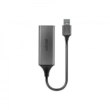 Tinklo Adapteris - LINDY USB 3.0 Gigabit Ethernet Konverteris 5Gbps RJ45