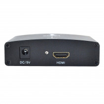 Adapteris - LINDY VGA ir Audio į HDMI Keitiklis, Juodas