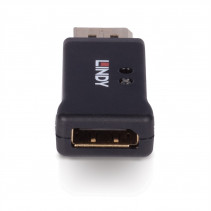 DisplayPort Adapteris - LINDY DisplayPort 1.4 EDID Emuliatorius, 7680x4320@30Hz, Belaidė Jungtis, Juodas