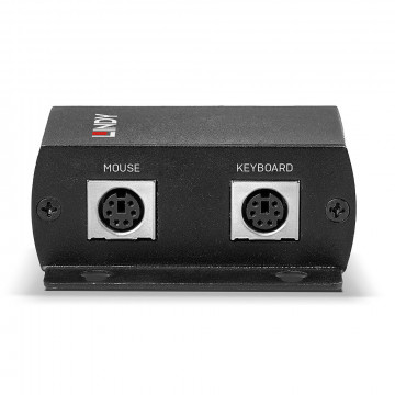 Adapteris - LINDY PS/2 KM Cat.5e/6 Ilgintuvas, 1Mbps, 100 m, Juodas