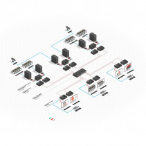 KVM Prailginimas - LINDY KVM per IP Prailginimas, 150 m, Juodas