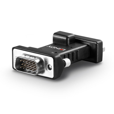 VGA Emuliatorius - LINDY VGA EDID Emuliatorius, 1920x1200@60Hz, VGA Įvestis/Išvestis, Juodas
