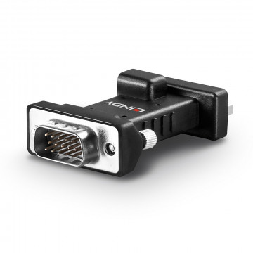 VGA Emuliatorius - LINDY VGA EDID Emuliatorius, 1920x1200@60Hz, VGA Įvestis/Išvestis, Juodas
