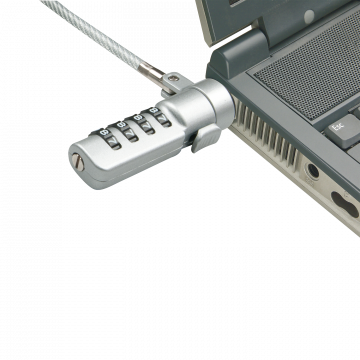Saugumo kabelis - LINDY universalaus saugos kabelis su 4 skaitmenų užraktu 1.8 m